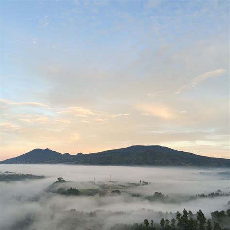 Sunrise at Tebing Keraton. Bandung, West Java. Indonesia.