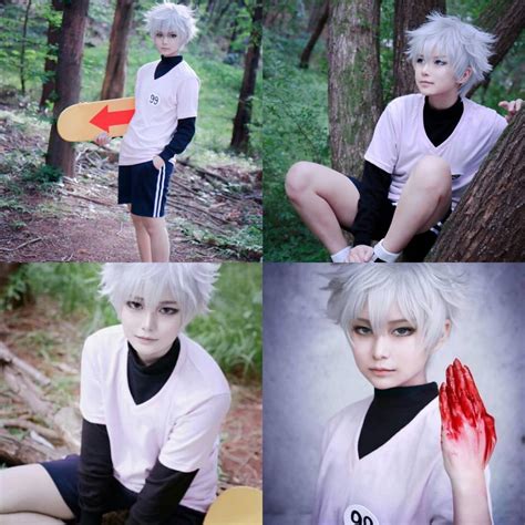 Amazing Killua cosplay by @ovoS_H on Twitter : r/HunterXHunter