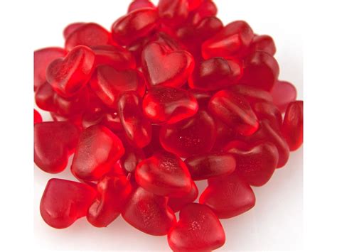 Mini Gummi Cherry Hearts 5 pounds gummy Valentine Candy - Walmart.com ...