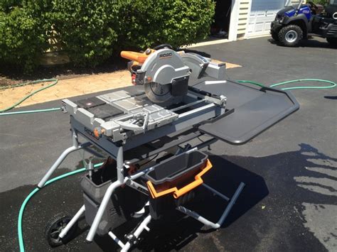 Ridgid 10" Variable Speed Commercial Tile Saw review - The Beast R4090 - Tools In Action - Power ...