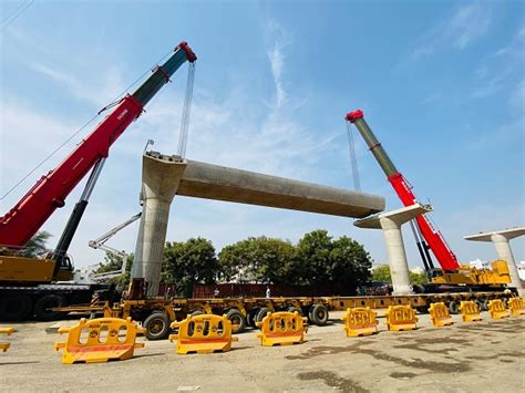 Ranjit Launches Ahmedabad Metro Phase 2’s 1st U-Girder - The Metro Rail Guy