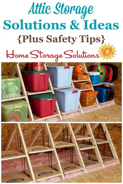 Attic Storage Solutions & Safety Tips