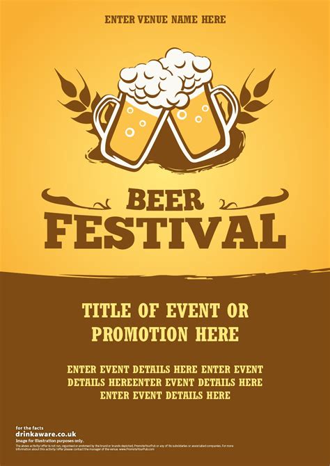 Beer Festival Poster | Promote Your Pub