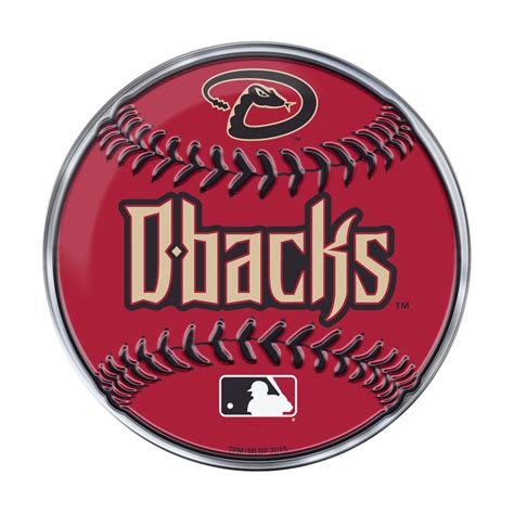 MLB - Arizona Diamondbacks Embossed Baseball Emblem | Fanmats - Sports Licensing Solutions, LLC