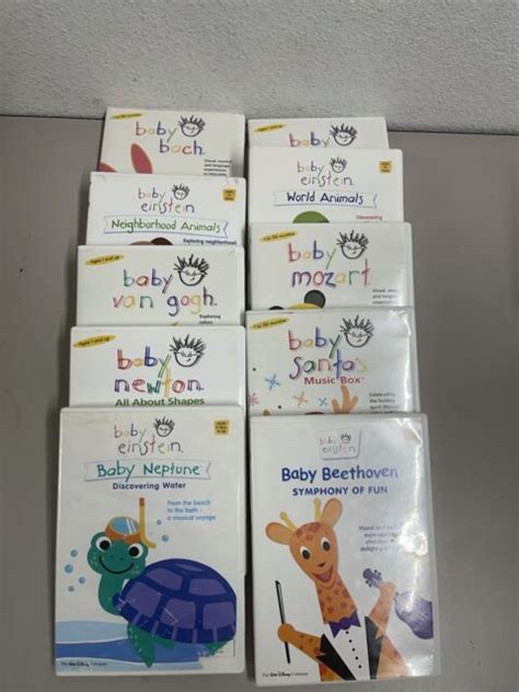 Baby Einstein 10 DVD Set for Boys or Girls for sale online | eBay