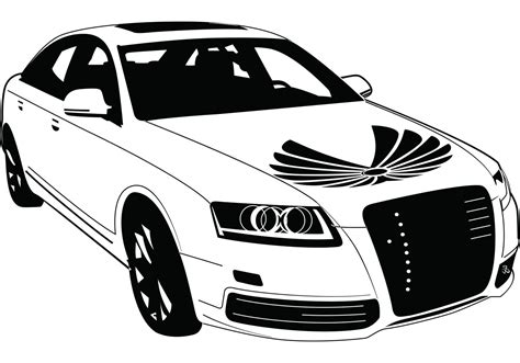 Audi Car Vector - Download Free Vector Art, Stock Graphics & Images