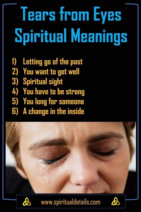 Spiritual Meaning of Tears from Right Eye and Left Eye | Spiritual ...