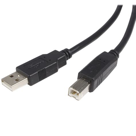 Buy StarTech.com 6 ft USB 2.0 Certified A to B Cable - M/M - 2m USB A ...