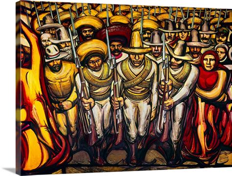 Siqueiros: Mural, 1950's Wall Art, Canvas Prints, Framed Prints, Wall ...