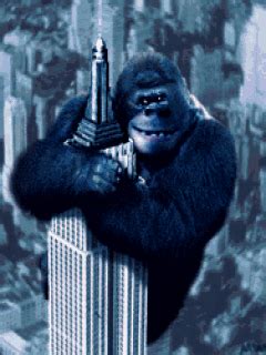 King Kong Hanging Onto Empire State Building GIF | GIFDB.com