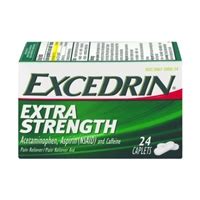 Excedrin Tension Headache Pain Reliever Caplets - 24 CT Allergy and ...