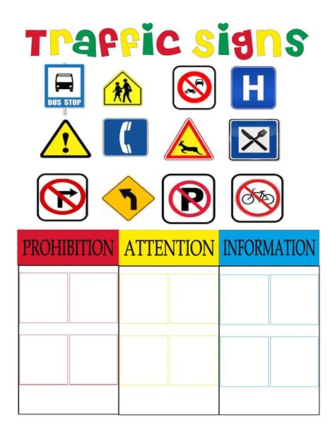 Traffic signs interactive worksheet for 2nd Grade. You can do the ...