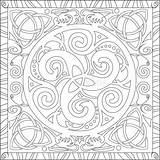 Adult Coloring Celtic Stock Illustrations – 252  sketch template