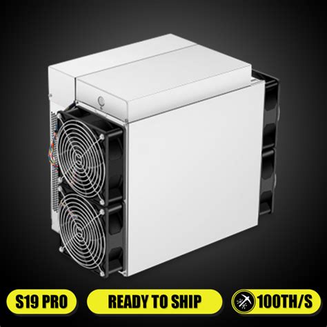 ANTMINER S19 PRO – 100TH/S (READY TO SHIP) – Bitcoin Miners Europe