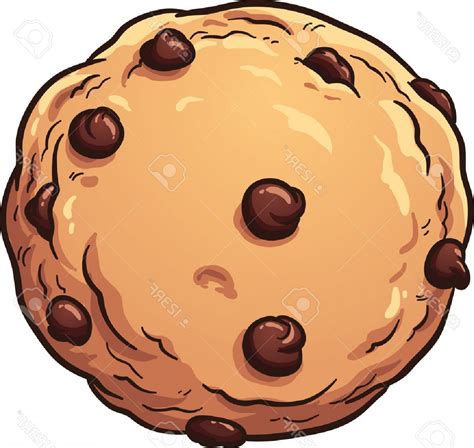 Chocolate Chip Cookie Vector at GetDrawings | Free download