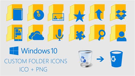 Folder Icon Pack For Windows 7 at Vectorified.com | Collection of ...