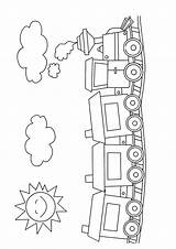 45 Disegni Di treni Da Colorare – Artofit sketch template