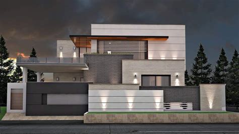 Sketchup house speed build | Sketchup House Build | Real House Build | Modern exterior house ...