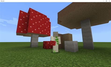 How to get a mushroom block in Minecraft