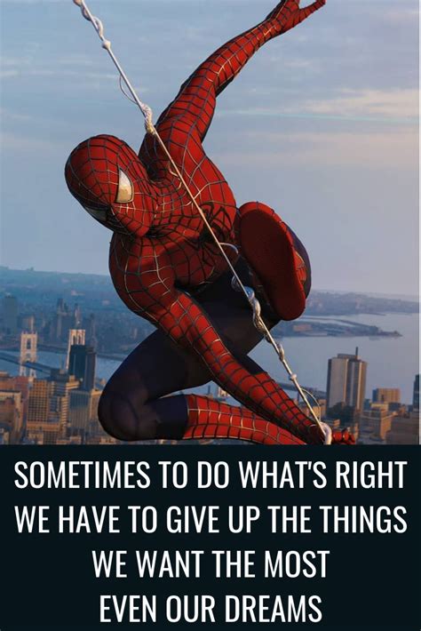 Spiderman Quotes | Superhero quotes, Spiderman, Spider man quotes