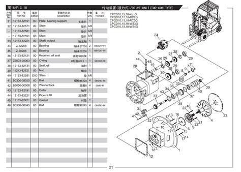 Heli Forklift Truck G Series 1-3.5t Parts Operation Service Manual EN ZH | Auto Repair Manual ...