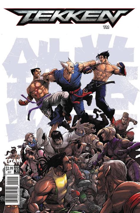 Tekken #1 (Cover B Tong) Cover | Video game characters, Fighting games, Street fighter tekken