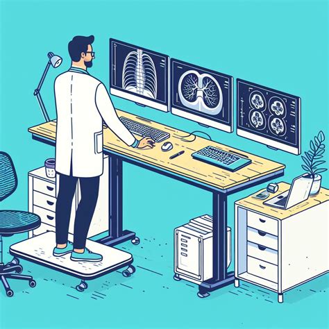 Best Standing Desk for Radiologists [2023] - RadioGyan