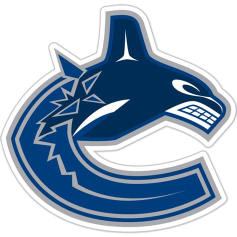 Vancouver Canucks NHL Logo Sticker