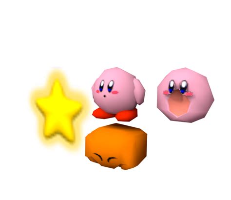 Nintendo 64 - Super Smash Bros. - Kirby - The Models Resource