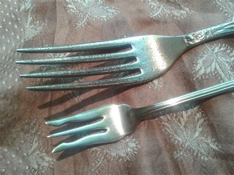 Fairfield Silver Plate Dinner Fork and Olive Fork Set 1913 | Etsy