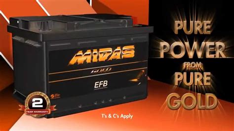 Midas Gold Car Battery - YouTube