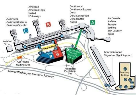 Reagan Airport - DCA Long Term Parking from $9/Day