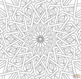 Traditional Islamic Mosaic coloring page  Free Printable Coloring Pages sketch template