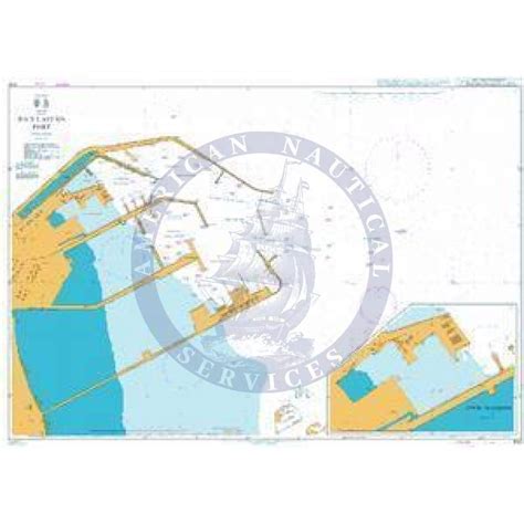 British Admiralty Nautical Chart 3781: Qatar, Ra's Laffan Port