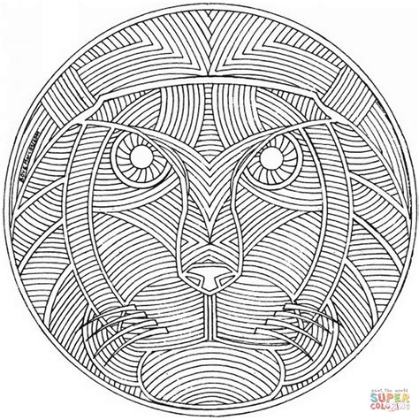 Lion Face Line Drawing at GetDrawings | Free download