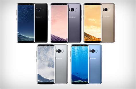 The Brilliant New Samsung Galaxy S8 Colors - Gallery