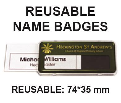 Reusable Name Badges Supplies in Australia - Name Badges International