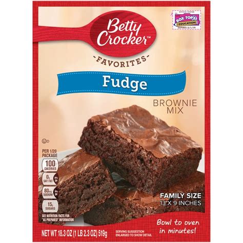 Betty Crocker Favorites Fudge Brownie Mix (18.3 oz) from Schnucks - Instacart