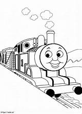 Happy Thomas The Train Coloring Page coloring sketch template