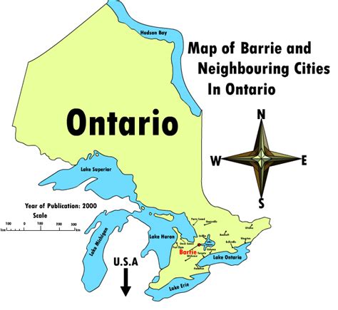 Map - Barrie