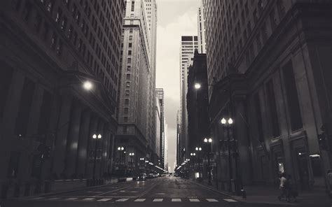 Chicago monochrome wallpaper | 1920x1200 | #21224