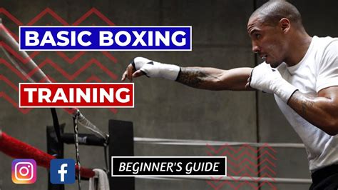 BASIC BOXING TRAINING | Beginner's Guide - YouTube