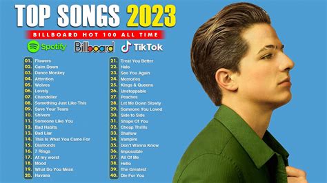 Best Pop Music Playlist 2023 - Miley Cyrus, Selena Gomez, The Weeknd, Adele, Maroon 5, Ed ...