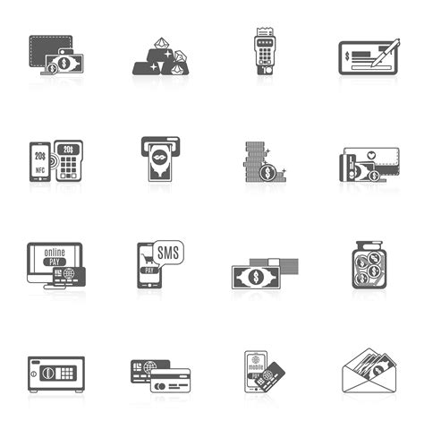 Payment Icon Set 427455 Vector Art at Vecteezy