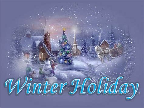 PPT - Winter Holiday PowerPoint Presentation, free download - ID:8542072