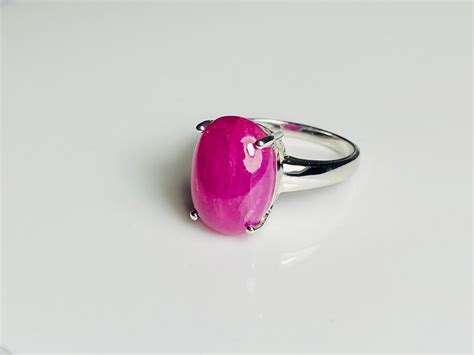 Ruby Ring / Natural Ruby / Birthstone Ring / July Birthstone / Sterling ...