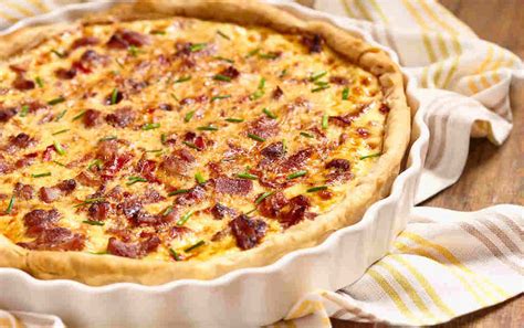 Cheddar and Bacon Quiche – Simple and Very Satisfying!