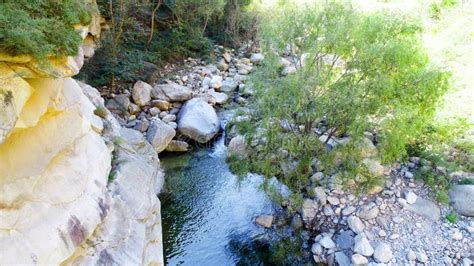 Clear River with Rocks in the Mountain. Stock Image - Image of ...