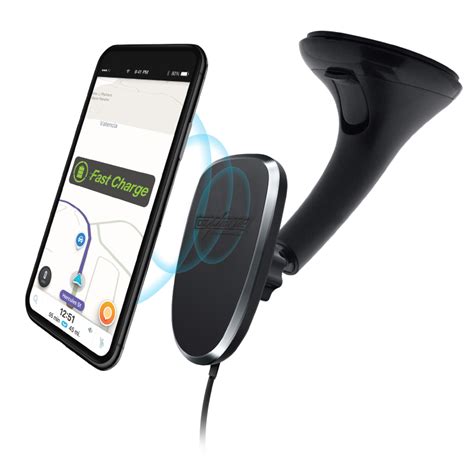 Wireless & Magnetic Fast Charging Windshield Mount Car Kit inc Dual US – OzCharge America LLC