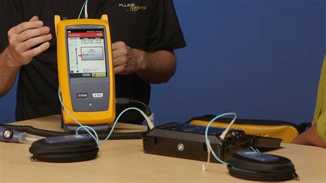 OptiFiber® Pro OTDR - Running a Test Part 2: By Fluke Networks - YouTube